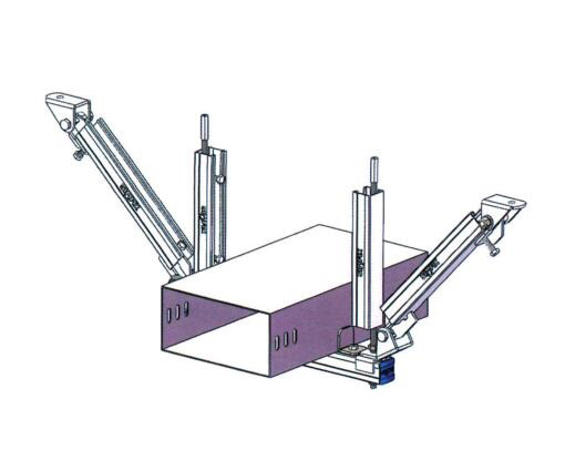 电气桥架侧向刚性吊架